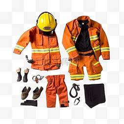 消防手套图片_纸条制服防护服消防装备消防员
