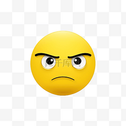 沮丧的表情图片_沮丧悲伤的脸 emoji 表情符号