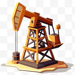 石油井架 向量