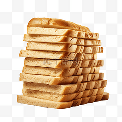 面包背景图片_成排的面包堆 成排的切片 png 文件