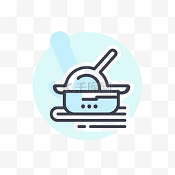 高清厨房背景图片_用于烹饪的厨房图标 向量