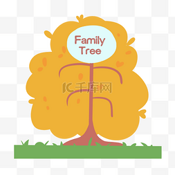 家谱家庭树树