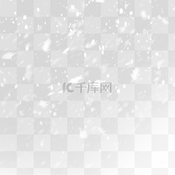 蓝色白雪图片_圣诞冬天飘雪落雪新年雪景