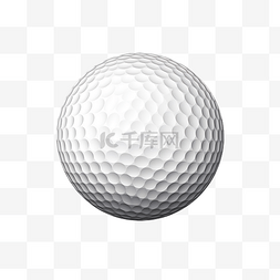 最小风格的高尔夫球插图