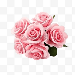 美丽玫瑰花图片_粉红玫瑰花为爱情婚礼和情人节而