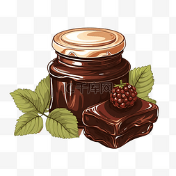 巧克力果酱插图