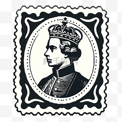 带有国王查尔斯三世英国君主皇冠