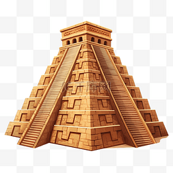 世界著名地标图片_阿兹特克金字塔著名地标