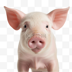 框猪图片_猪脸框 动物脸