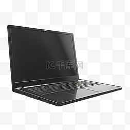 有空图片_有空白屏幕的黑框笔记本电脑