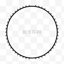 复制符号图片_复制空间的简单圆形边框线