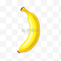 香蕉像素艺术