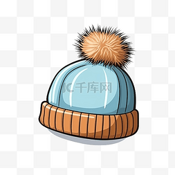 帽子冬季元素