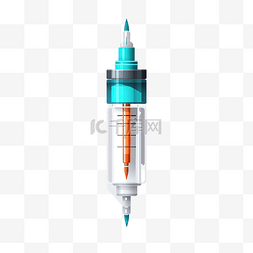 用于装饰艺术文件的注射器png剪贴