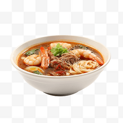 马来西亚香料图片_一碗汤 牛肉面汤 冬阴功叻沙 虾汤