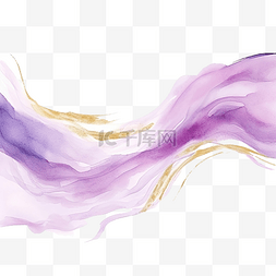 抽象浅紫色紫罗兰色柔和的水彩颜