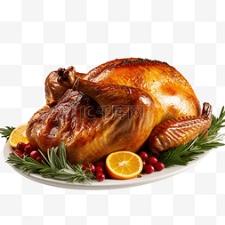家庭表图片_为圣诞晚餐准备的美味火鸡的特写