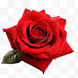 抽象玫瑰背景图片_带露水的红玫瑰