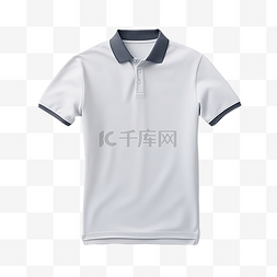 女士制服图片_孤立的 Polo 衫样机