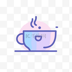 下午茶icon图片_线性线性咖啡咖啡图标说明 向量