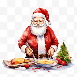 雪花元素封面图片_圣诞烹饪寒假和人们概念现代圣诞