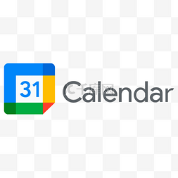 google calendar日历平台图标 向量