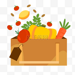 蔬菜纸盒菜篮