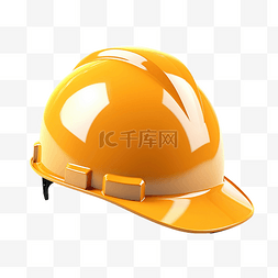 工业电气图片_孤立的 3d 安全头盔