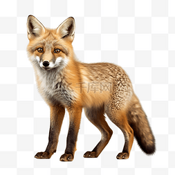 棕色的狐狸图片图片_棕色狐狸 PNG
