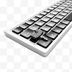 游戏钥匙图片_3d 渲染键盘键隔离