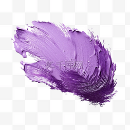 紫色闪光画笔描边