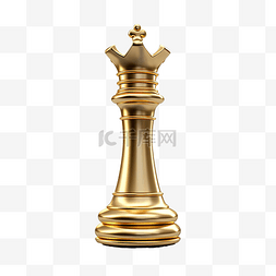 金王国际象棋 png 图像 3d 渲染