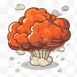 蘑菇雲 向量
