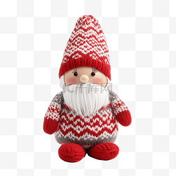 斯堪的纳维亚圣诞侏儒在长袜
