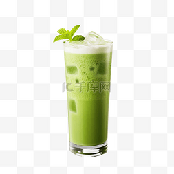 绿色健康家图片_绿色抹茶饮料