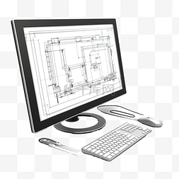 3D 插图监视器和钢笔工具