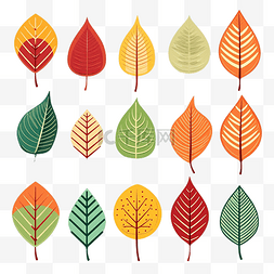 发芽的枝条图片_生动的树叶自然插画