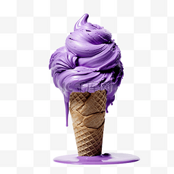 冰淇淋紫罗兰