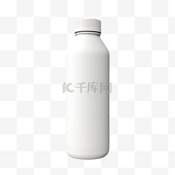 哑光背景图片_哑光塑料瓶 3d 渲染