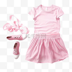 粉色清新的衣服