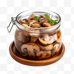辣椒绿图片_腌制或发酵的蘑菇