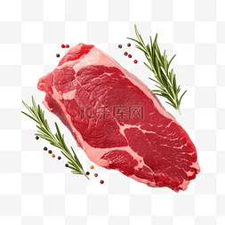 腰部赘肉图片_生牛排食品