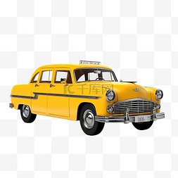 驾驶的图片_黃色出租車