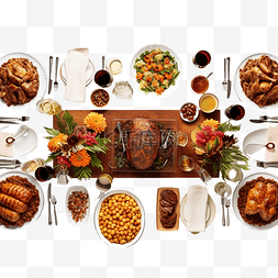 餐桌上背景图片_记得数数你的祝福 感恩节餐桌上