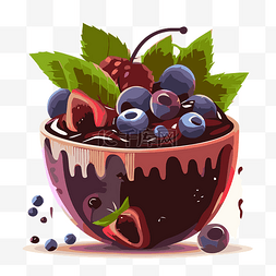 巴西莓图片_巴西莓碗