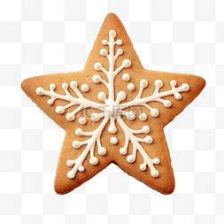 奇星汇聚背景图片_圣诞饼干明星