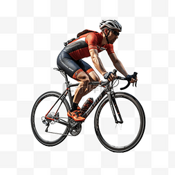 骑赛车的人图片_从侧面看骑自行车的人骑自行车