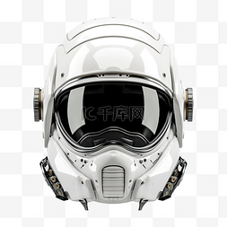 未来幻想画图片_宇航员头盔太空外层
