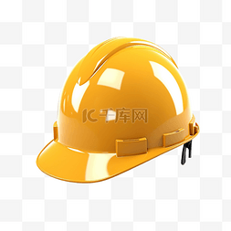 安全头帽图片_孤立的 3d 安全头盔