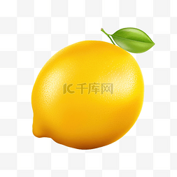 柠檬png与ai生成